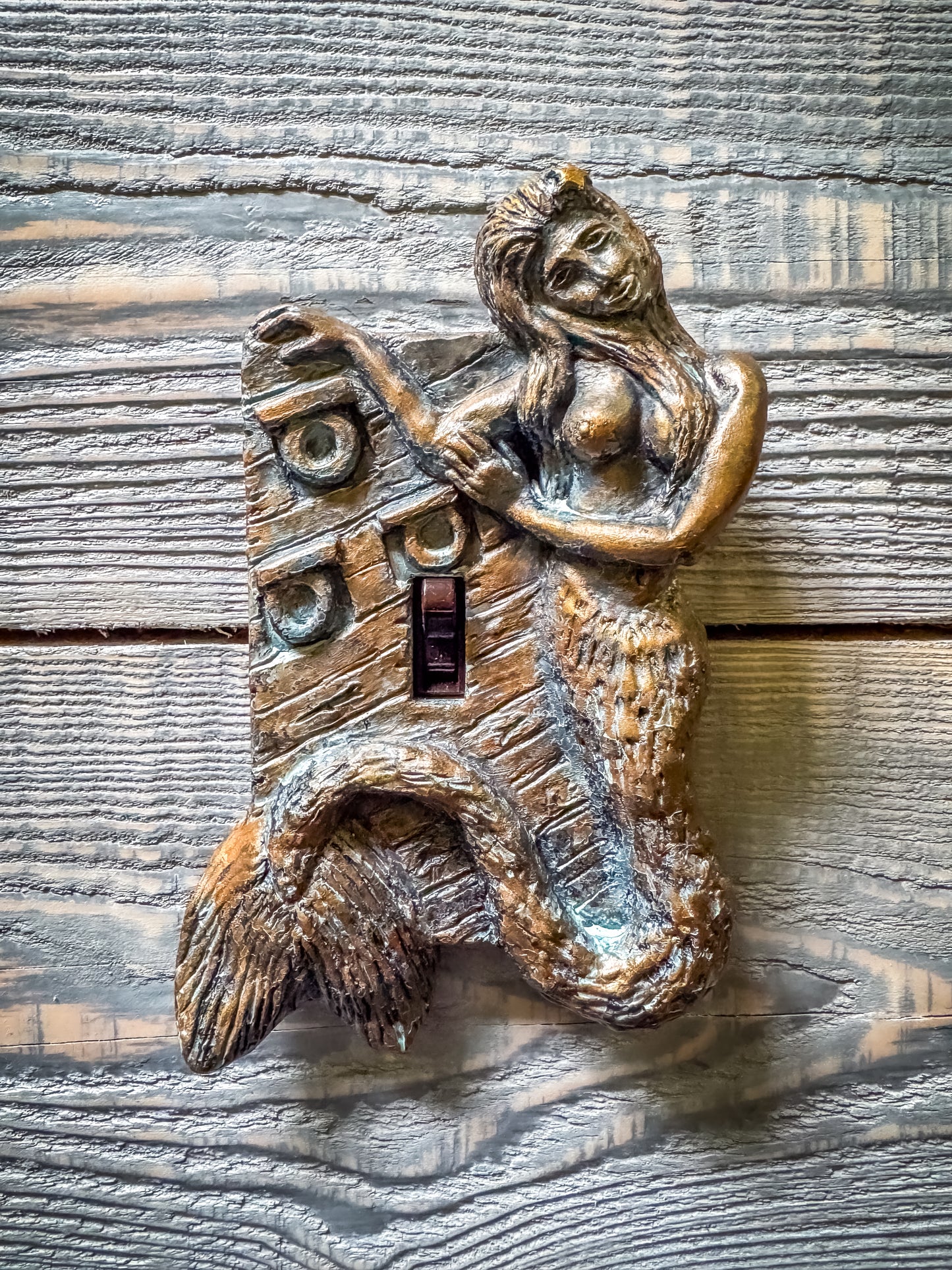 Mermaid Toggle Switch Plate