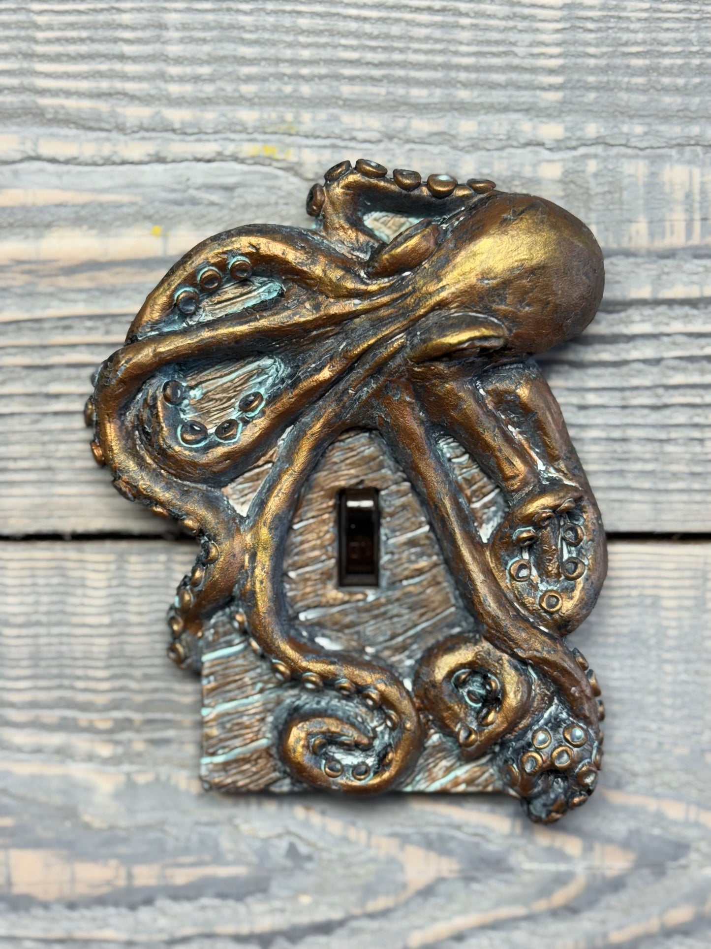 Octopus Toggle Switch Plate