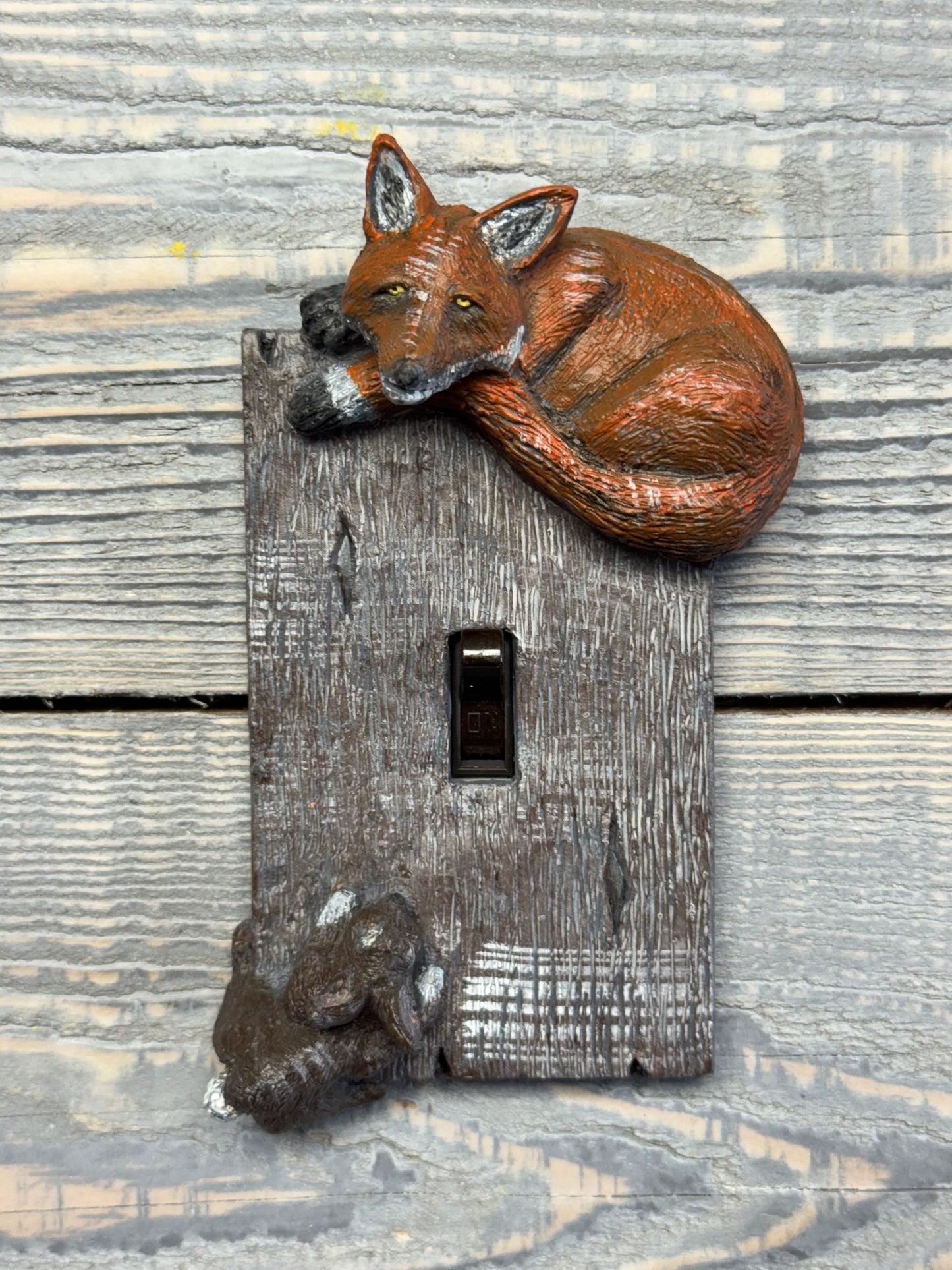 Fox Toggle Switch Plate