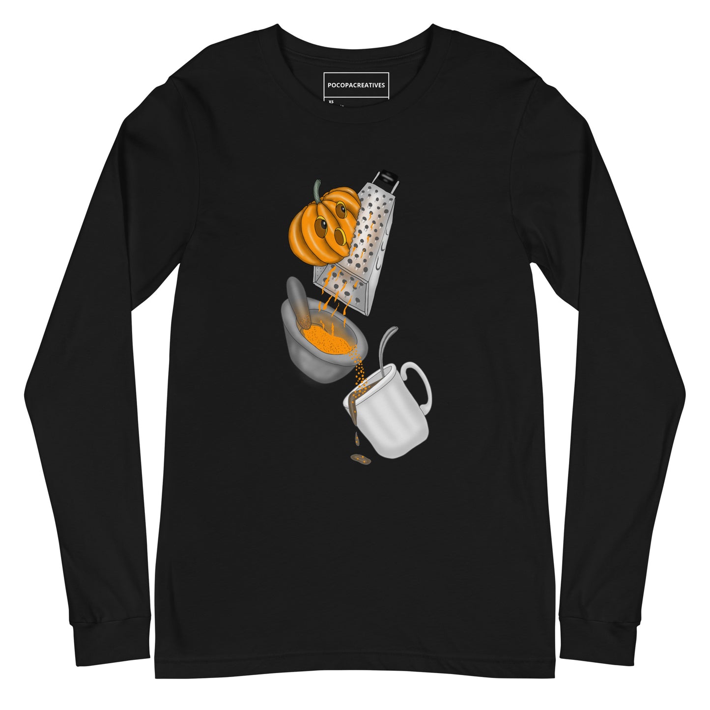 Fresh Pumpkin Spice Unisex Long Sleeve Tee
