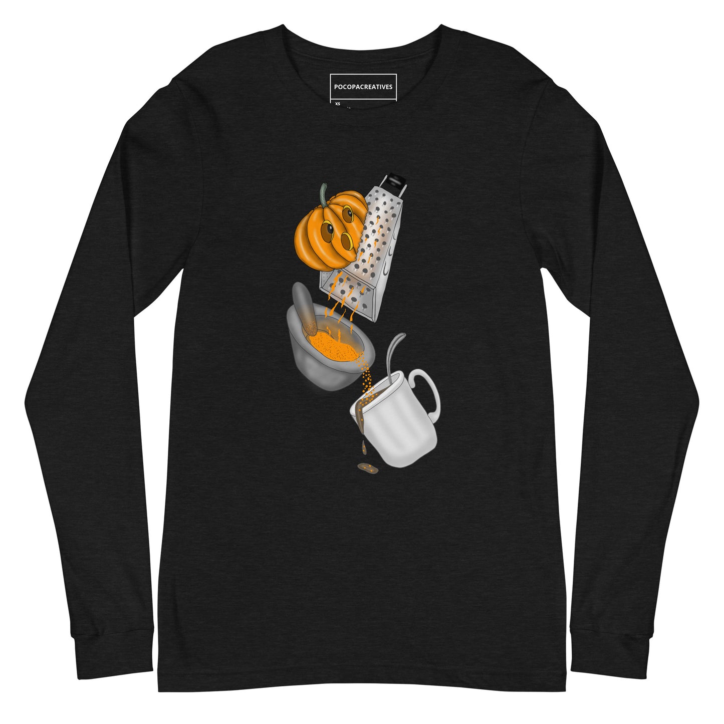 Fresh Pumpkin Spice Unisex Long Sleeve Tee