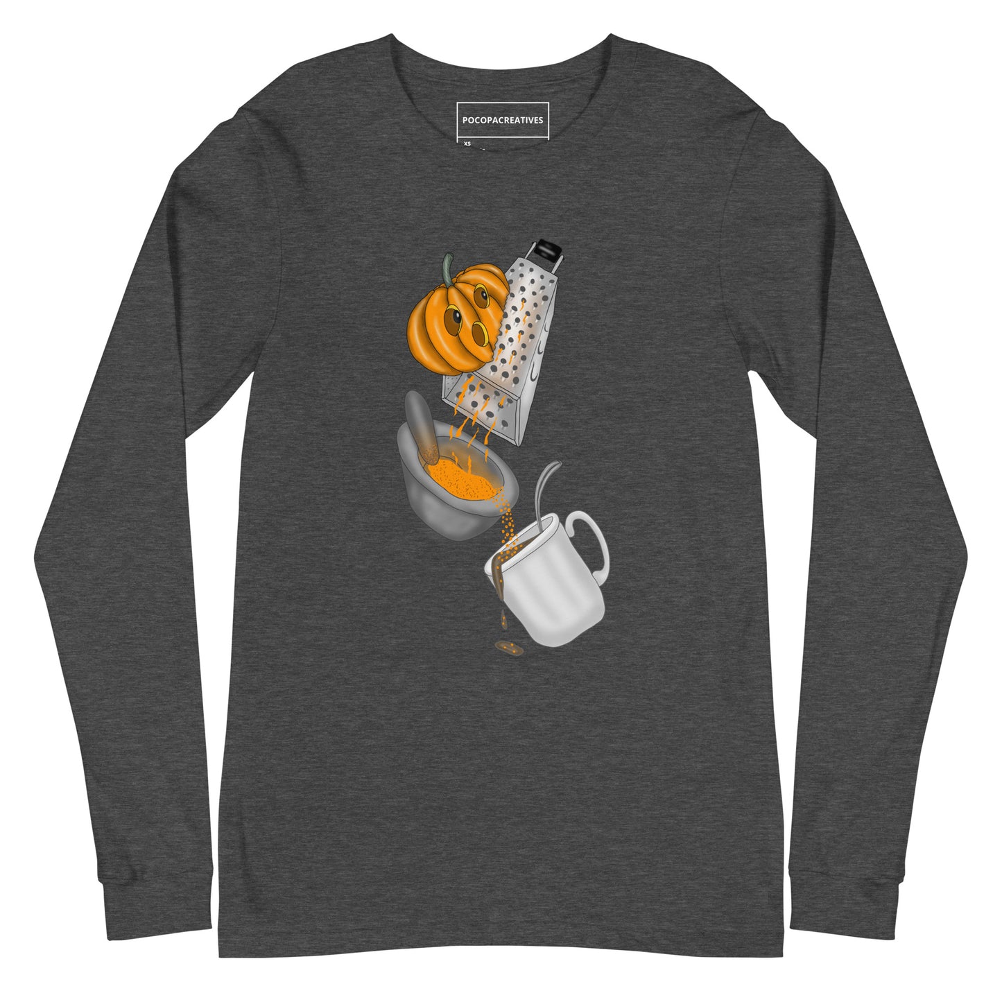Fresh Pumpkin Spice Unisex Long Sleeve Tee