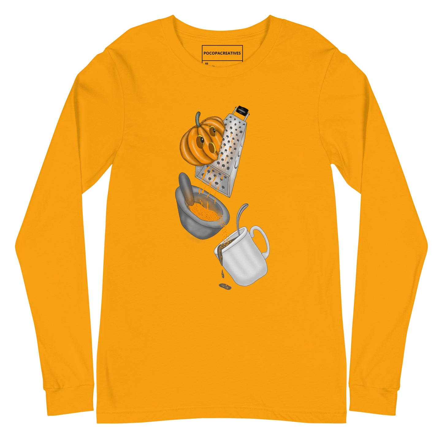 Fresh Pumpkin Spice Unisex Long Sleeve Tee