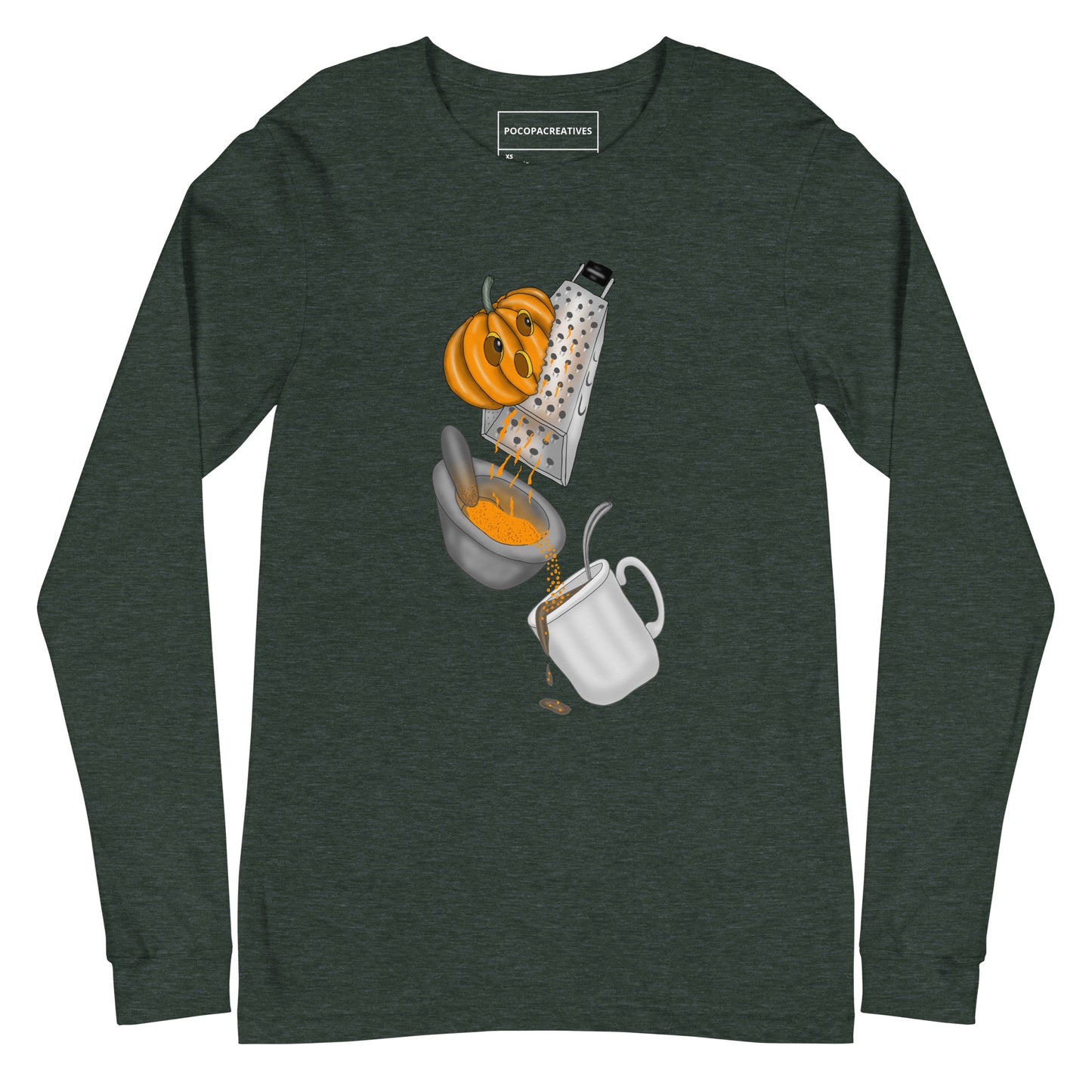 Fresh Pumpkin Spice Unisex Long Sleeve Tee