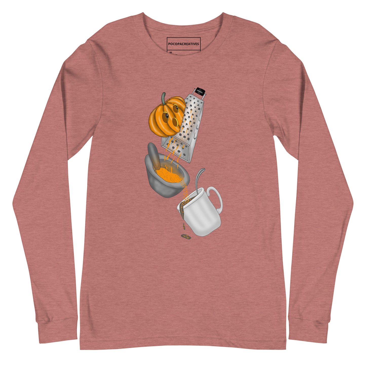 Fresh Pumpkin Spice Unisex Long Sleeve Tee
