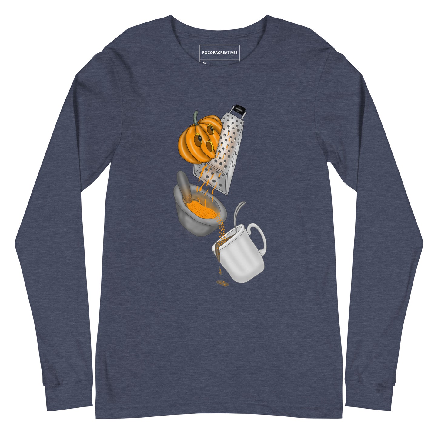 Fresh Pumpkin Spice Unisex Long Sleeve Tee