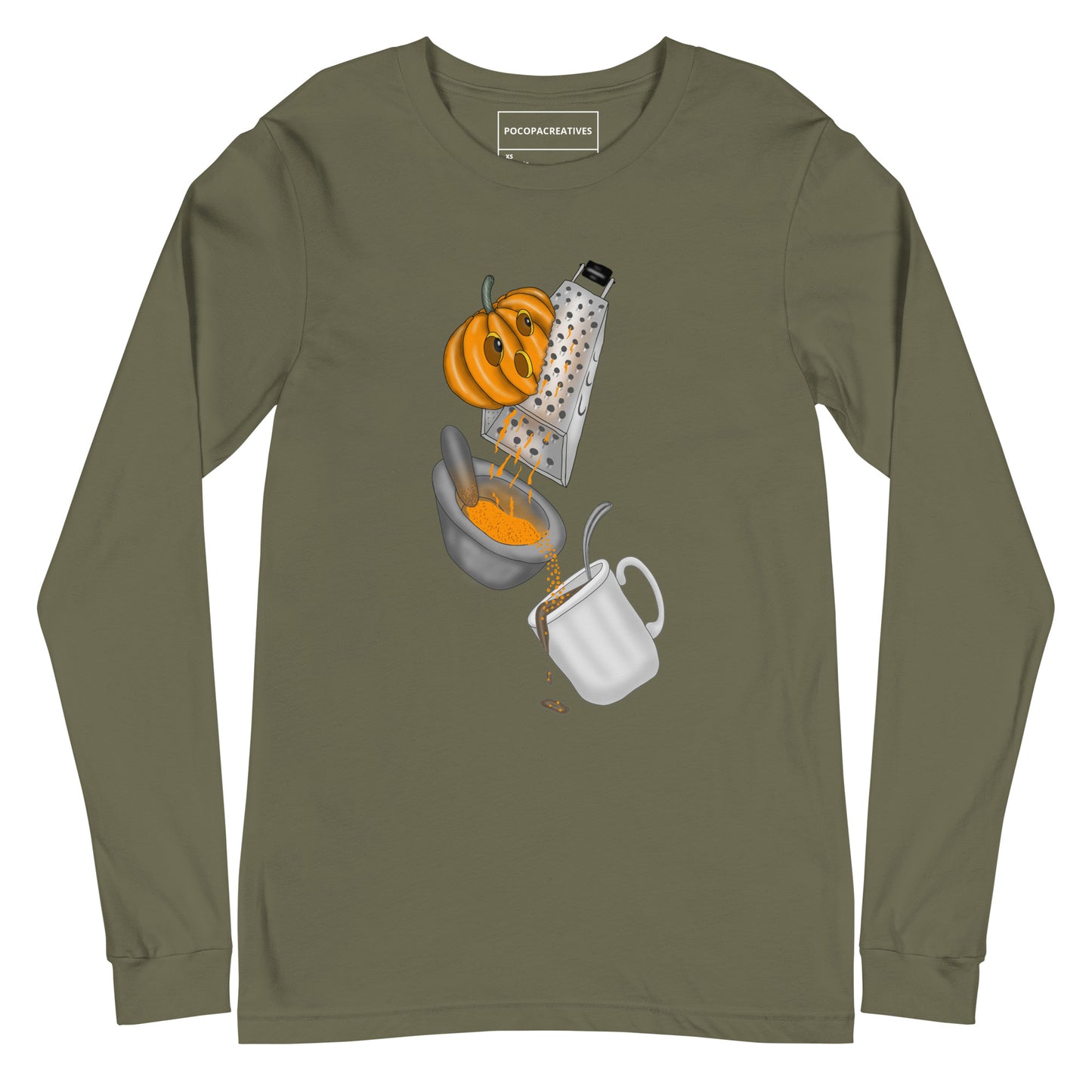 Fresh Pumpkin Spice Unisex Long Sleeve Tee