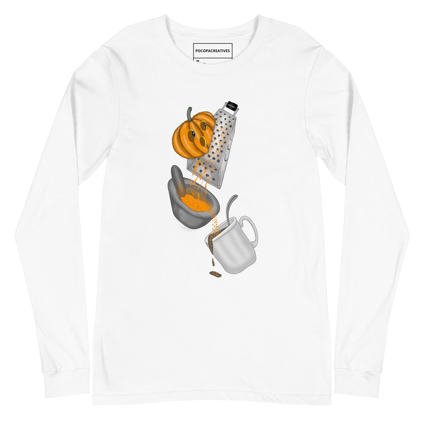 Fresh Pumpkin Spice Unisex Long Sleeve Tee