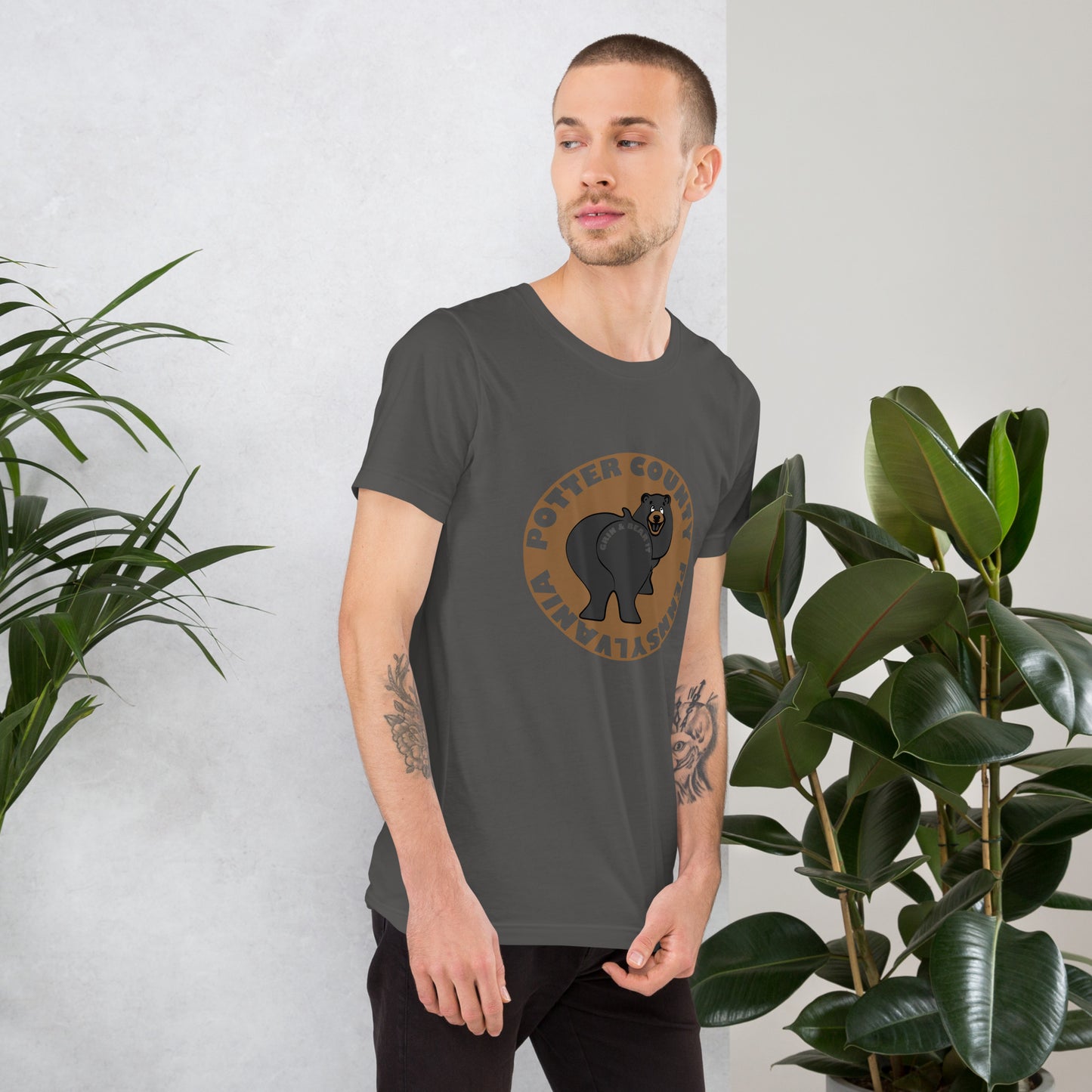 Grin And Bear It, Potter County, PA Unisex t-shirt