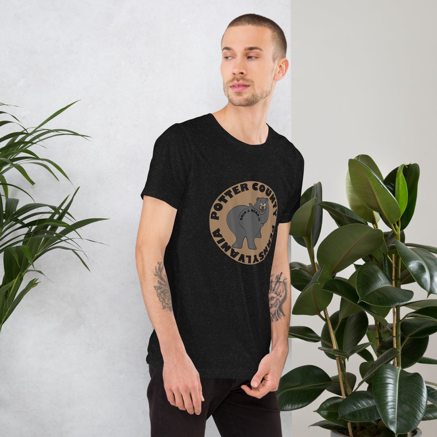 Grin And Bear It, Potter County, PA Unisex t-shirt
