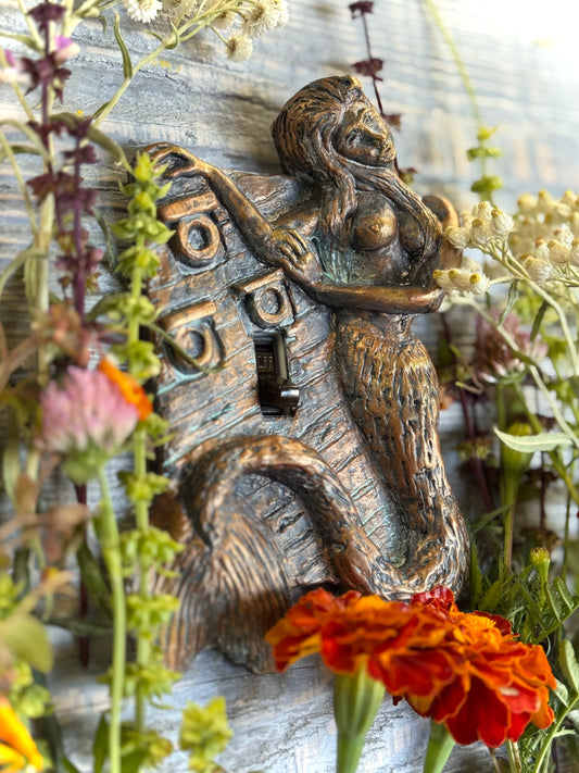 Mermaid Toggle Switch Plate
