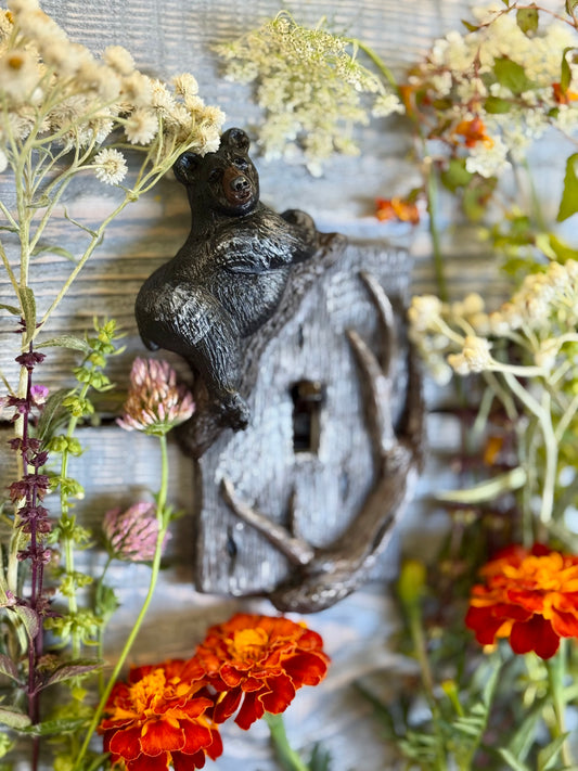 Bear Toggle Switch Plate