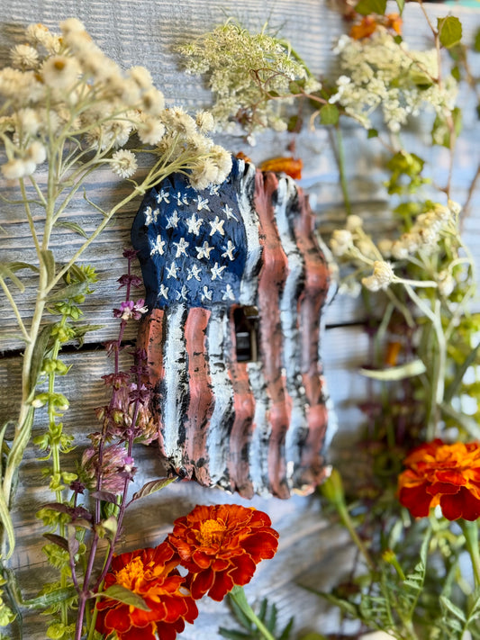 American Flag Toggle Switch Plate