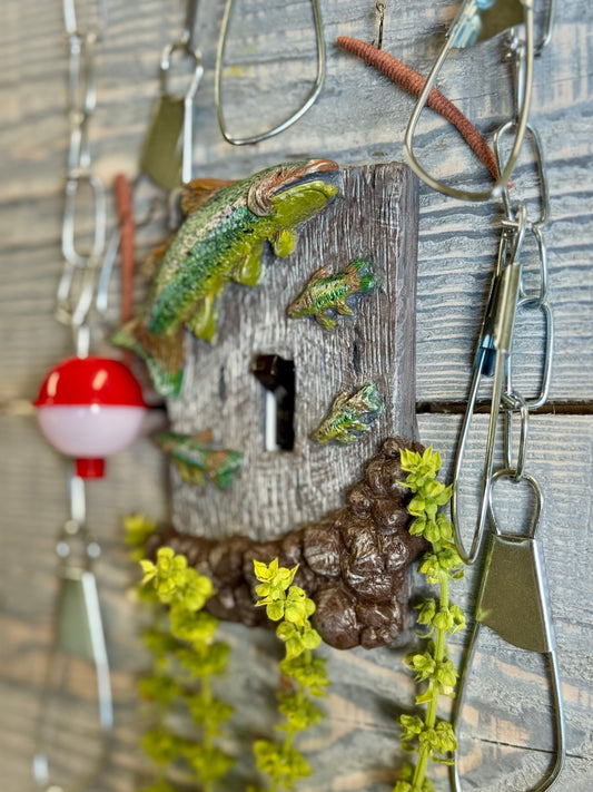 Trout Toggle Switch Plate
