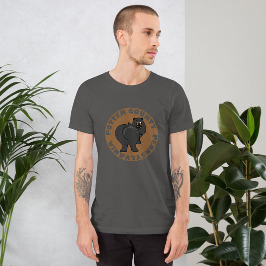 Grin And Bear It, Potter County, PA Unisex t-shirt