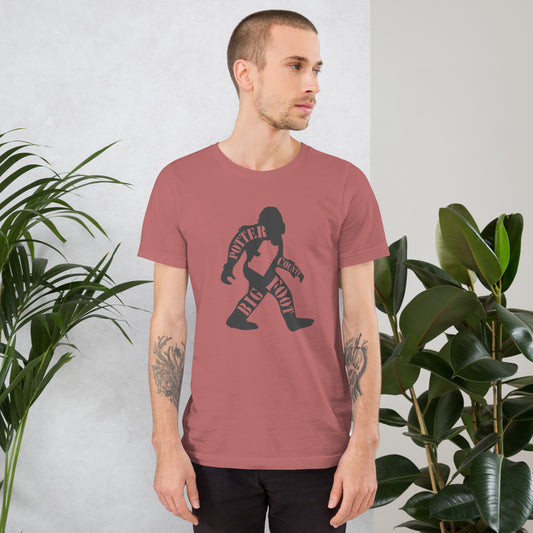 Potter County Big Foot Stamped Unisex t-shirt